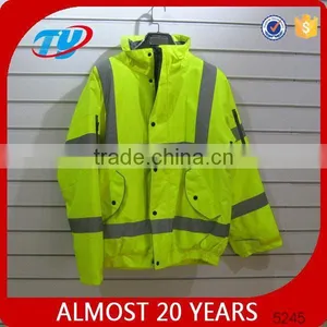 Fluorescent Yellow Safety Uniform Clothes thumbnail-1