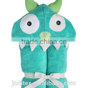 Custom Animal Design Baby Hooded Towel Poncho thumbnail-2