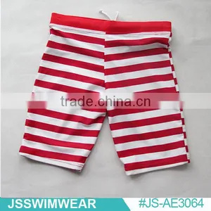 Teen Boys Red and White Swimwear thumbnail-1