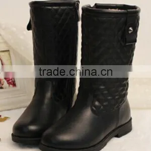 Hot Selling Winter White Leatehr Boots Fashion 2012 thumbnail-6