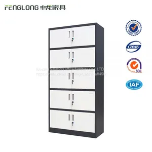 Luoyang Fenglong Produce High Quality White Godrej 5 Drawer Credential Steel Filing Cabinet thumbnail-4