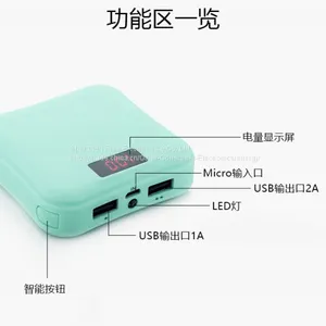 Custom High Quality Colourful Portable power bank2600mah for FREE SAMPLE ! thumbnail-2