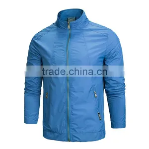 Custom Man Jacket Windbreaker Jacket Light Outdoor Jacket thumbnail-3