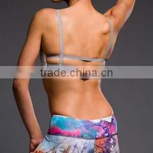 Quick Dry Heather Nylon Spandex Custom Women Fitness Clothing,Ladies Fitness Wear,Fitness Clothes thumbnail-1