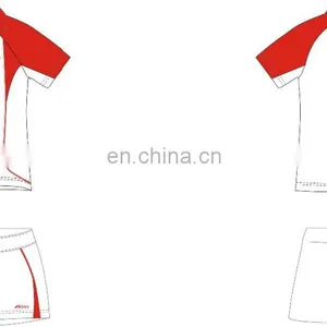 Hot Sale OEM Custom Tennis Jersey With Free Design thumbnail-6