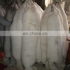 Soft and Smooth High Quality White Fox Fur Skin/white Fox Fur Raw Skins thumbnail-2