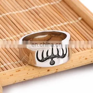 Movie James Bond 007 Stainless Steel Spectre Ring Cosplay Props Accurate Men thumbnail-1