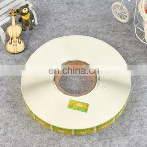 China Manufacturer Wholesale Reel Colorful Paper Sticker /adhesive Roll Label for Food Packaging thumbnail-2