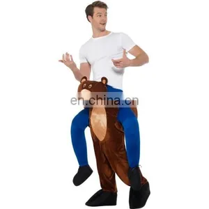 Funny Halloween Carnival Party Piggyback Ride On Bear Costume thumbnail-2