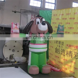 Giant Outdoor Advertising Inflatable Dog Costume Printing Logo With Lead Free Oxford thumbnail-2