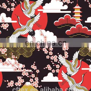 100% Cotton Fabric Prints Small Flower Printed Fabric Cotton for Apperal thumbnail-5