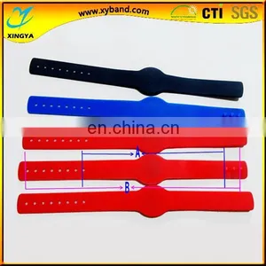 Promotional Silicone Wristbands / Custom Silicone Wristband / Adjustable Silicon Wristband thumbnail-2