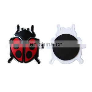 Beautiful Animal Insect Lady Bug 3d Custom Soft Pvc Magnet thumbnail-1