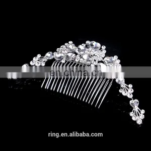Fashion Handmade Four Leaves Bridal Hair Comb Wholesale thumbnail-2