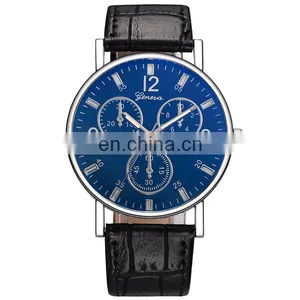 Wholesale Com Leather Watch Sport Watch Watches Men Wrist thumbnail-1