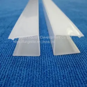 LED Housing Profile PC Profile Led Strip Plastic Cover thumbnail-1