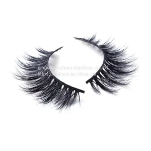High Quality 3D Mink False Lashes With Wholesale thumbnail-2