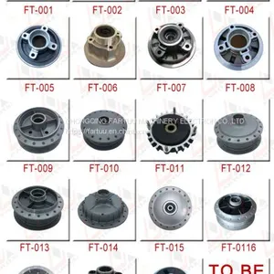 Bajaj Discover 125 Parts Parking System Wheel Drum Brake Motorcycl Hub thumbnail-5