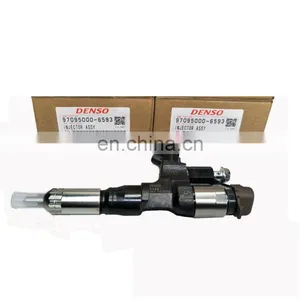 HINO J08C Engine Denso Injector 095000-6593 for Kobelco 23670-E0010 thumbnail-2