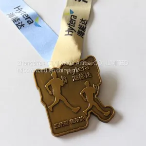 CTAI 8 Years Medal Manufacture Custom Metal Die Struck Medals for Gift thumbnail-1