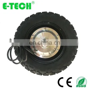 Etech Programmable 10 Inch Geared Wheel Hub With Built-in Encoder for Robot thumbnail-6