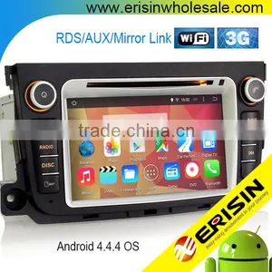 Erisin ES2506B 7" 2 Din Android 4.4.4 Touch Screen Car Radio for Mercedes Smart thumbnail-1