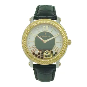Stainless Steel Women Watches Genuine Leather Fashion Lady Watch thumbnail-1