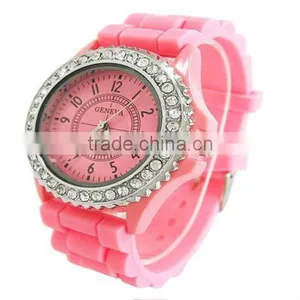 Hot Sale Charming Crystal Watch thumbnail-1
