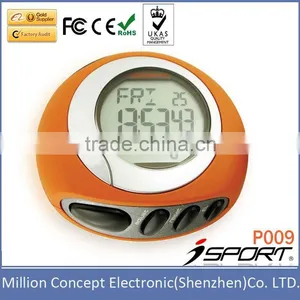 OEM Logo Flip up Design Step Pedometer Counter thumbnail-1