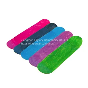 Hot Color Trend 2022 Color Dying Skate Board Decks 7 Ply 100% Canadian Maple Skateboard Decks thumbnail-2