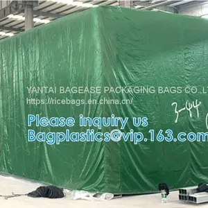 CARGOES COVER CANVAS & SUPPLY Canvas Tarpaulin for Roof, Outdoor, Patio. Rain or Sun (Reversible, Silver and Black) thumbnail-1