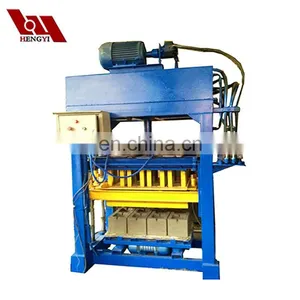 Electric Brick Concrete Block Making Machines Semi Automatic Block Machine Makes Hollow Egg Block Machine Brick Making thumbnail-3