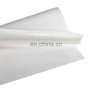410g Flex Banner Lona Solvent Printing Media Frontlit PVC ( Glossy ,hot Lamination,300*500 18*12 ) thumbnail-1
