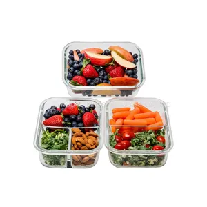Borosilicate Glass Food Container thumbnail-5