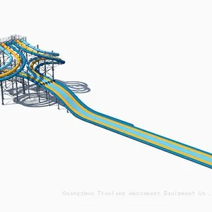 Children's Water Park Slide Equipment Swimming Pool Entertainment Indoor Family Water Slide thumbnail-2