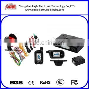 Two Way Remote Engine Start Car Alarm With LCD Warning Dispaly, up to 2000 Meters, Made in China thumbnail-1