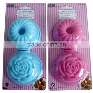 New Style Flower Shaped Cake Mould/silicone Cake Mould/chocolate Mould thumbnail-1