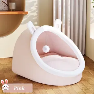Cat Nest Pet Supplies Cat Beds Removable Washable Pet Soft Warm Winter House Plush Pet Sleeping Bed thumbnail-3