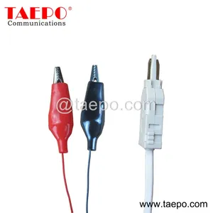 2 Pole Krone Test Plug to Alligator Clip Test Cord LSA thumbnail-1