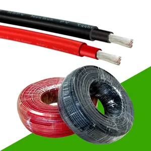 Solar DC 1500V 4mm2 Copper Tinned Cable 12AWG Wiring thumbnail-1