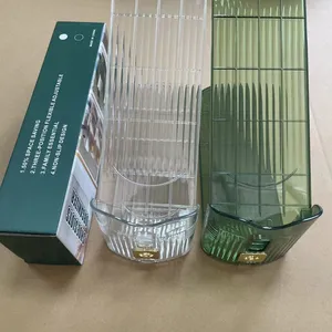 Transparent PET Adjustable Shoe Stand OEM Shelf for Space Saving in Shoe Cabinet thumbnail-4