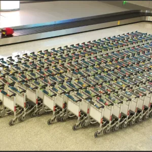Airport Baggage Cart Trolley thumbnail-5