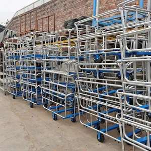 Customized Non‑Standard Stackable Steel Cloth Trolley With Durable Anti‑Aging Structure for Multi‑Industry Material Handling thumbnail-1