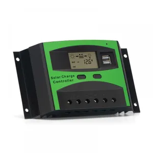 Efficient Intelligent Solar Charger Controller Pwm 20amp 40amp Solar Charge Controller Manual for Inverters thumbnail-2