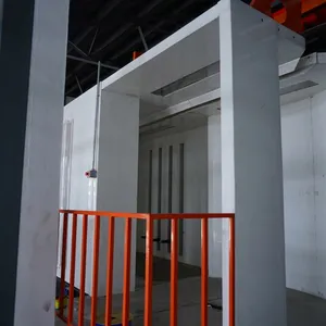 Custom Size Semi-Automatic Powder Coating Line for Fan Motor Pump Motor Parts thumbnail-2