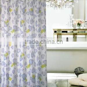 Lovely Design Polyester Shower Curtain, 100% Waterproof Bathroom Curtain thumbnail-1