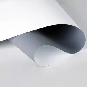 No Curling PET Grey Back Banner Film (340gsm) Coated for Solvent and HP Latex Inkjet Printing – 914mm x 50m Roll thumbnail-2