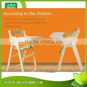 Wooden Baby Chair, Wooden Children Table and Chair, Children Hairdressing Chair Quality Choice thumbnail-1
