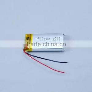 Li-polymer 702040 Battery 3.7V 500mAh thumbnail-1