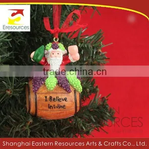 Poly Santa Claus Decoration for Christmas Tree thumbnail-1